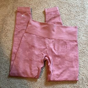 Gymshark Pink Adapt Camo Size Small